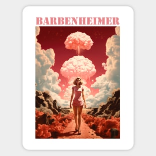 Barbie x Oppenheimer  | BARBENHEIMER T-Shirt Sticker